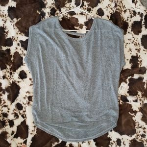 Open back casual shirt